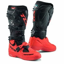 Promo 🔔 Offroad Tcx Comp Evo 2 Michelin 🥾 Boots Black Red 🎉