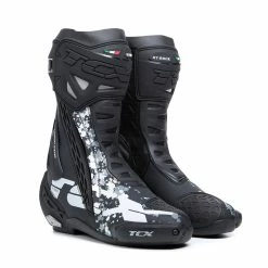Buy ⭐ Racing Tcx Rt-race 🥾 Boots Black White Grey 🎁
