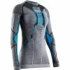 Hot Sale 👍 Top X-bionic Apani 4.0 Merino Lady 👕 Shirt Grey Teal 🔔 -Zandona shop xbionic apani4.0merino ladyshirt teal