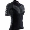 Best Sale 🧨 Jerseys X-bionic Twyce 4.0 👩 Women Cycling Zip Sl 👕 Shirt Black 🤩